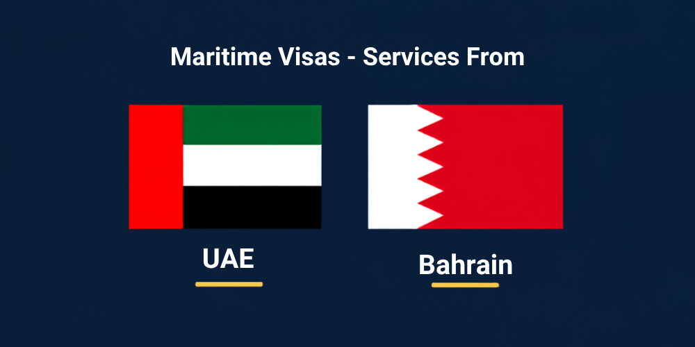 Maritime Visa Services from GCC Regions